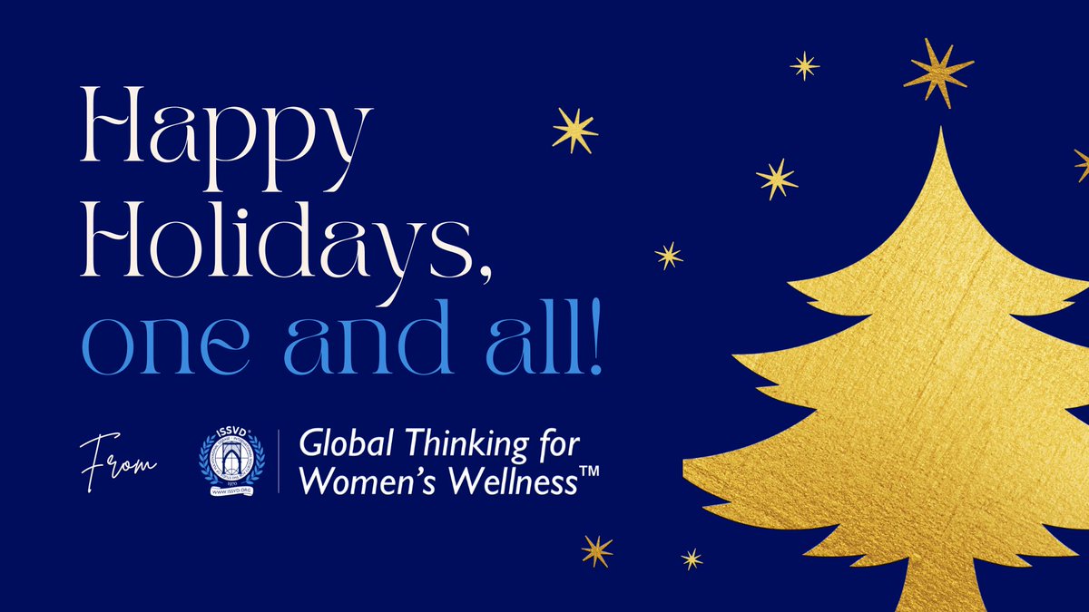 🎄Happy Holidays from all of us at ISSVD!🎄

Thank you for your dedication to advancing vulvovaginal health. Wishing you joy, peace, and success this holiday season and beyond! 🌟💙

#HappyHolidays #ISSVD