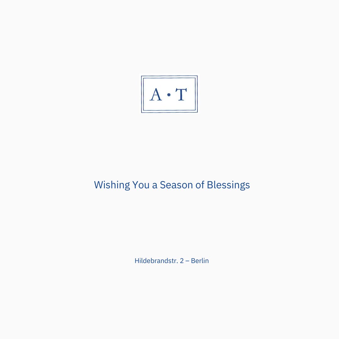 Wishing You a Season of Blessings 🙏
at._studio e <a href="/IICBerlino/">IIC Berlino</a> 

#BuonNatale #GutenRutsch