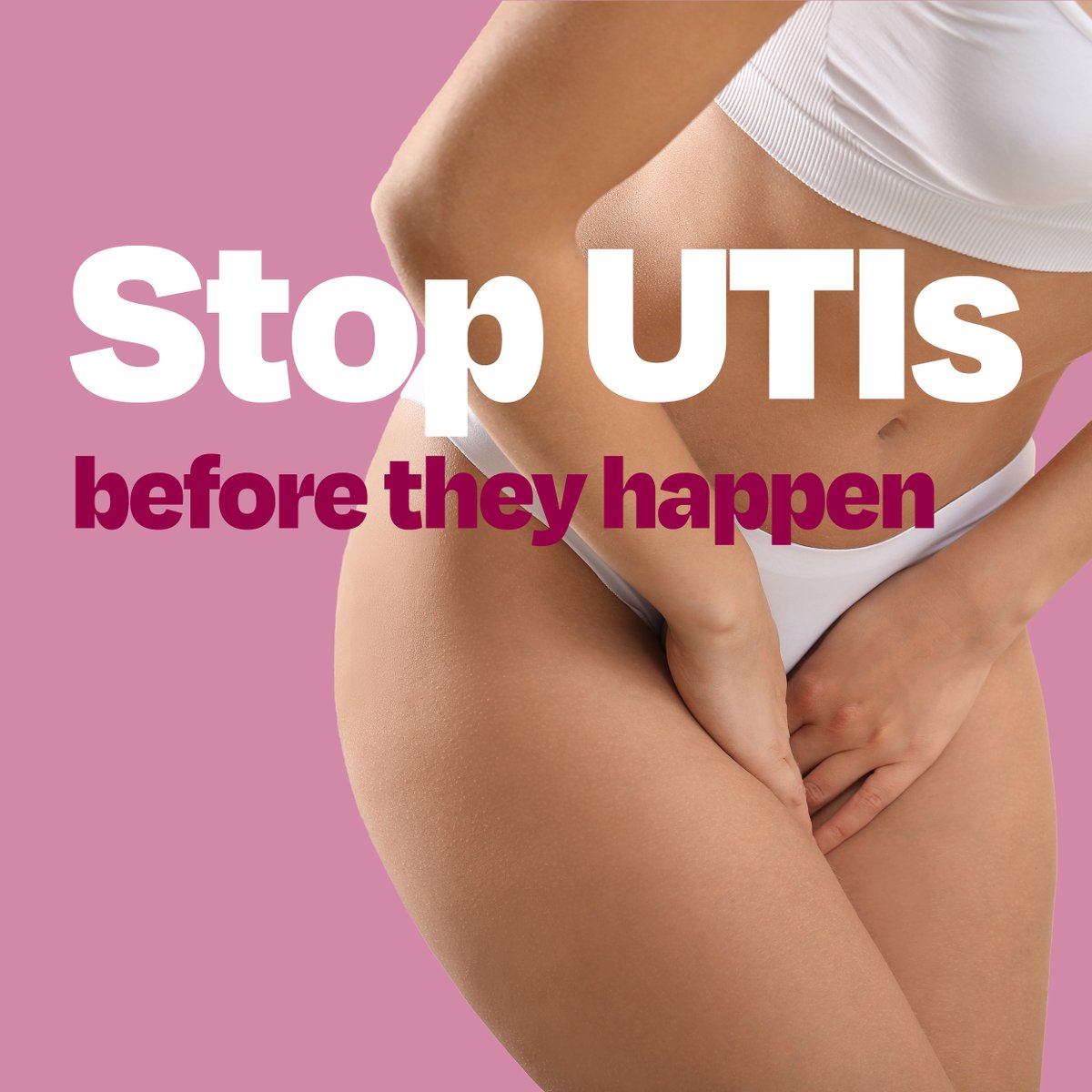 Stay protected  with Cystex! 💪  Our 3-in-1 formula combines cranberry extract, probiotics, and prebiotics to support urinary health, fight UTIs, and help maintain a balanced vaginal environment. Because you deserve to feel your best, every day.