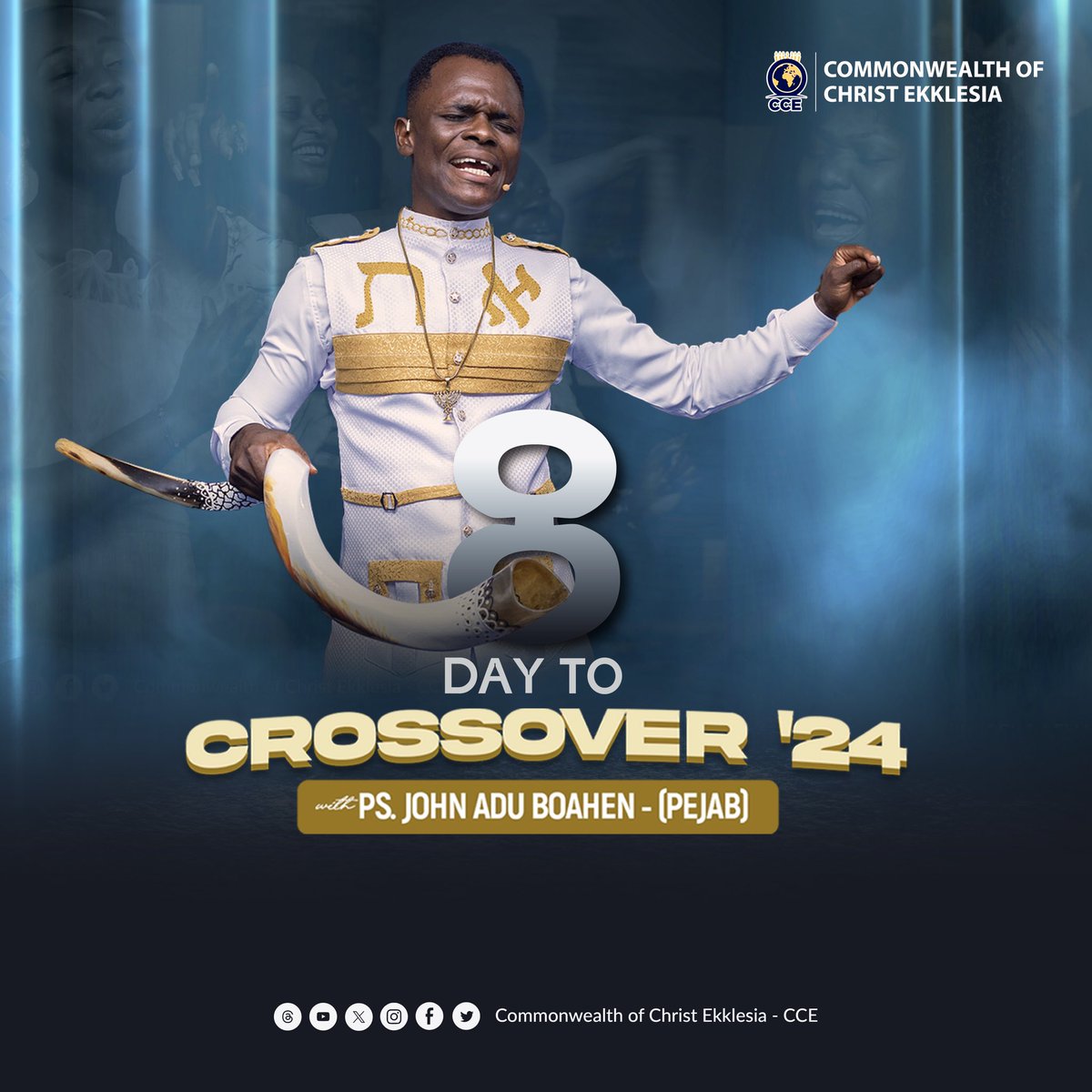 CC_Ekklesia's tweet photo. 8οΈβ£ days more to experience renewal in all aspects of our lives!
We tap into the blessings of the last days ahead of #Crossover24
Book your seat with CCE for a redefining experience!
#Crossover24
#CountdownToCrossover
#CCECrossover
#CCEExperience
#CosmicGraceTo #BranchOutAndBeFruitfu