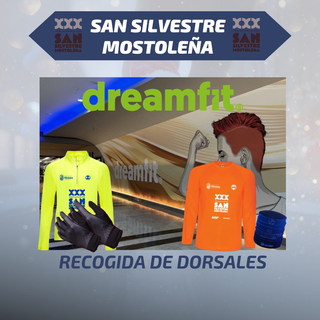 𝐀𝐧𝐨𝐭𝐚 𝐞𝐬𝐭𝐚𝐬 𝐟𝐞𝐜𝐡𝐚𝐬 𝐲 𝐥𝐮𝐠𝐚𝐫𝐞𝐬 para recogerlos:⁣
📅 𝟐𝟔 𝐲 𝟐𝟕 𝐝𝐞 𝐝𝐢𝐜𝐢𝐞𝐦𝐛𝐫𝐞⁣
⏰ De 10:00 a 14:00 y de 16:00 a 20:30 ⁣
📍 𝐂𝐞𝐧𝐭𝐫𝐨 𝐃𝐞𝐩𝐨𝐫𝐭𝐢𝐯𝐨 𝐃𝐫𝐞𝐚𝐦𝐟𝐢𝐭 𝐌ó𝐬𝐭𝐨𝐥𝐞𝐬 (1ª planta del C.C. Fuensanta, Avda. de la ONU 65) ⁣
⁣