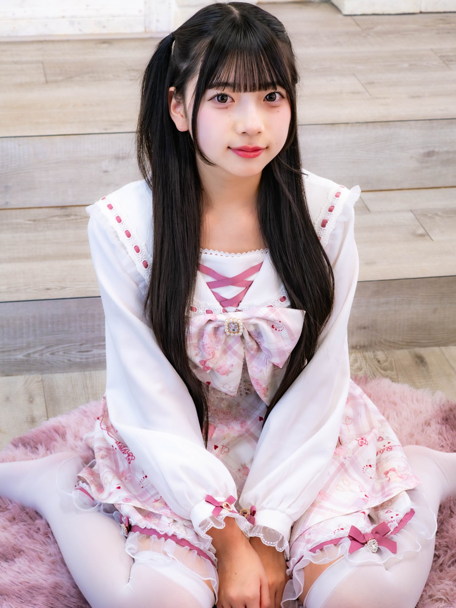 ★みーちゃん★ 有松絞り　ゆったりワンピ 裏起毛ゆったりマキシワンピース ワンピ レディース[品番