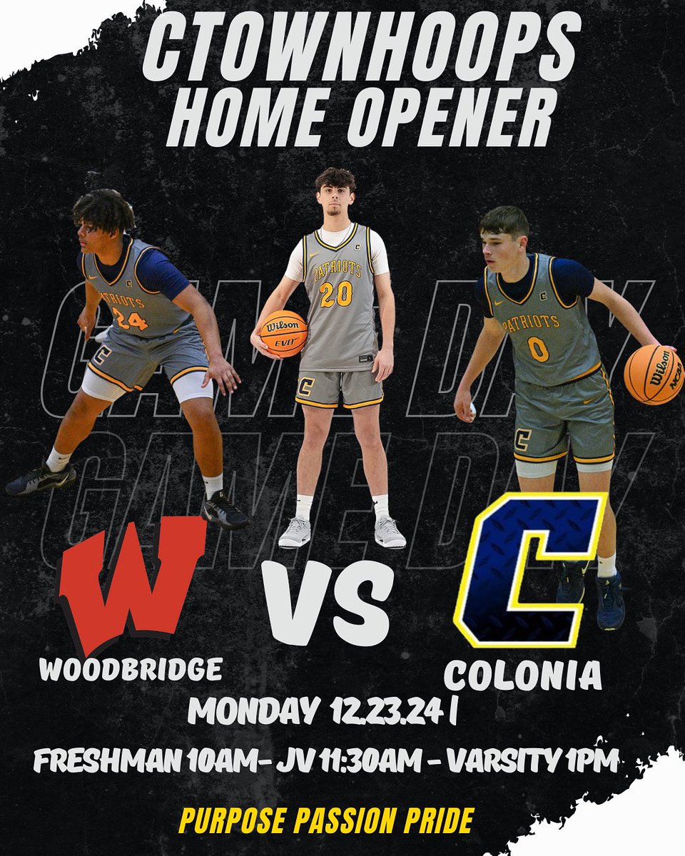 🚨GAME DAY🚨
Get your seat early for this one!!!  
#CTOWNHOOPS