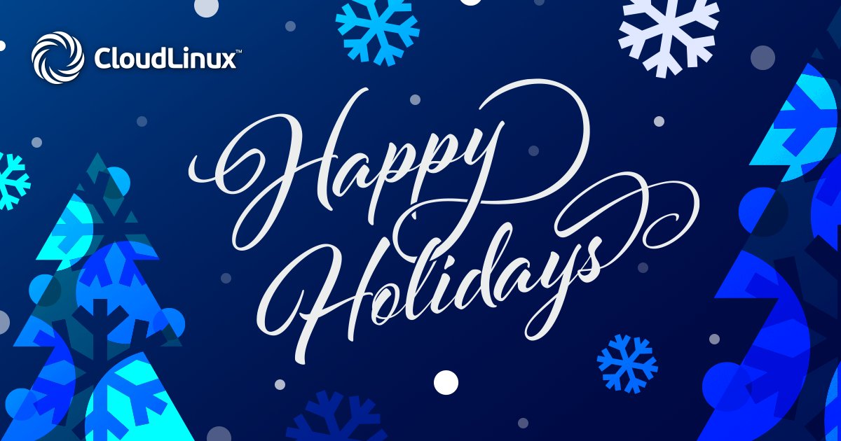 CloudLinuxOS's tweet image. 🎄 Happy Holidays! ⛄🎆

As the year comes to a close, we’re thankful for your trust in CloudLinux to keep your servers stable and secure 🔐

#HappyHolidays #CloudLinux #HostingCommunity
