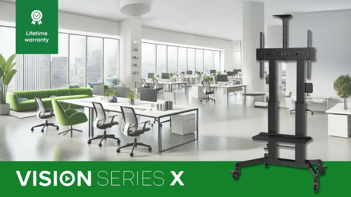 Introducing the <a href="/VisionAV/">VisionAV</a> Series X trolleys: Sleek, versatile, and built for modern workspaces. From budget-friendly to premium models, these trolleys feature style and stability. Discover your perfect fit!
bit.ly/3ZJPRvg
#VisionSeriesX