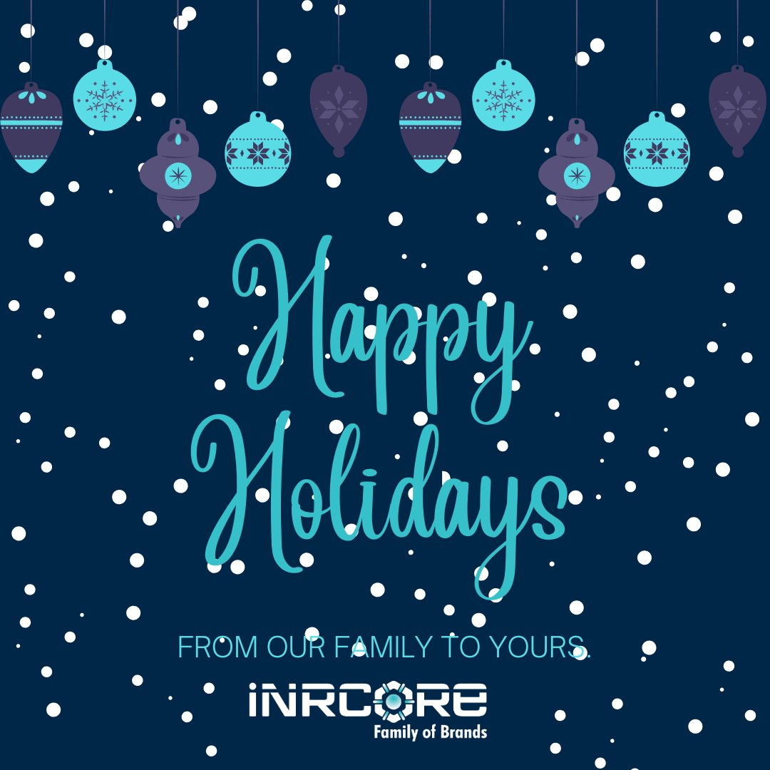 Wishing you peace, joy, and continued success this holiday season from the iNRCORE Family of Brands. Thank you for your partnership!