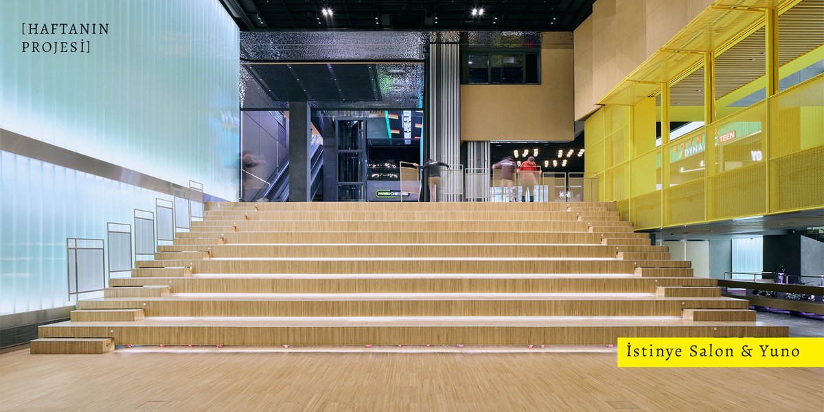 bi_özet'te Haftanın Projesi:
İstinye Salon &amp; Yuno, İstanbul, 2024
İç Mimari: DDRLP Mimarlık
İşveren: Orjin Gayrimenkul
Fotoğraf: Egemen Karakaya
bi-ozet.com/2024/12/23/pro…
#haftanınprojesi #biozet #içmimarlık #tasarım #proje #çocuk #kültür #tiyatro #etkinlik #oyun #interiordesign