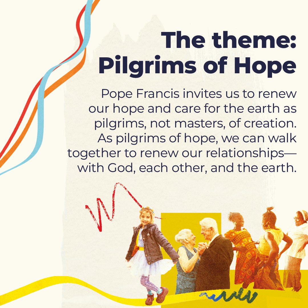 CAFOD's tweet image. The 2025 Jubilee Year begins tomorrow with Pope Francis opening the Holy Door. 

Learn more about what the Jubilee is all about, this year's theme, the key moments and ways to get involved. 👉 #Jubilee2025
