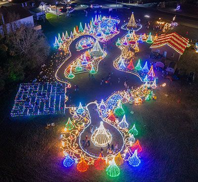 The Deltaville Lights community Christmas lights display is open 5-11 p.m. nightly, weather permitting, through Jan. 1, 2025. buff.ly/49OfRdo