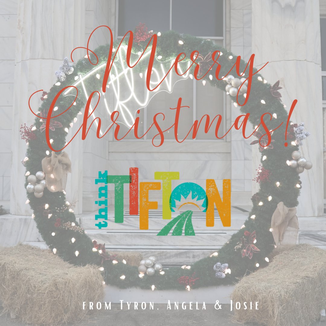 Merry Christmas from our hometown to
yours! 🎄 Wishing you a season filled with joy, love,
and cherished memories. ❤️✨ #MerryChristmas
#HometownHoliday #thinktifton