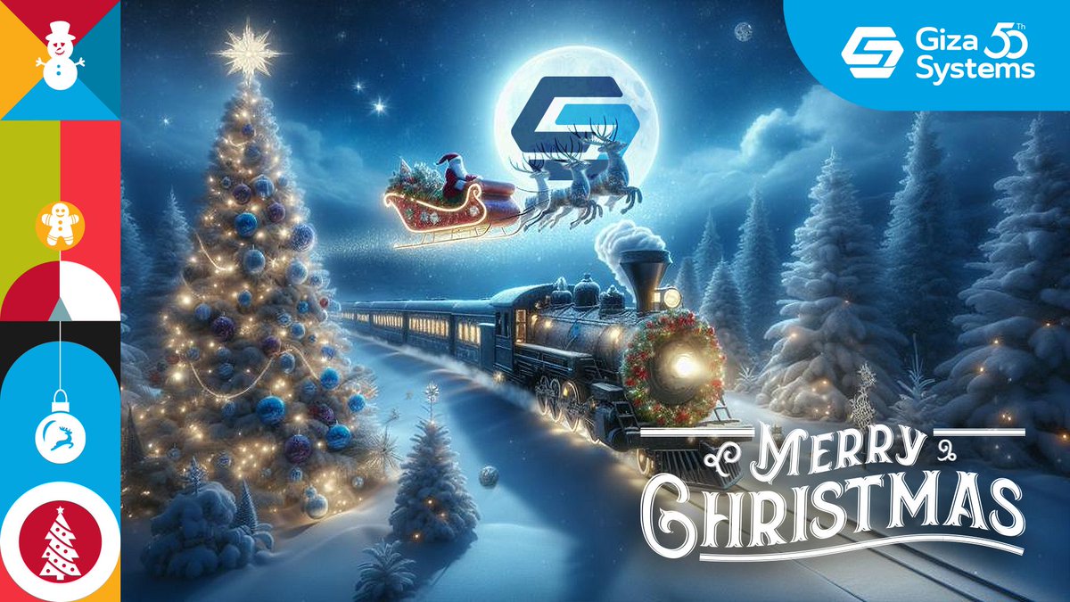 #GizaSystems #GizaSystems50th #Xmas2024 #MerryChristmas