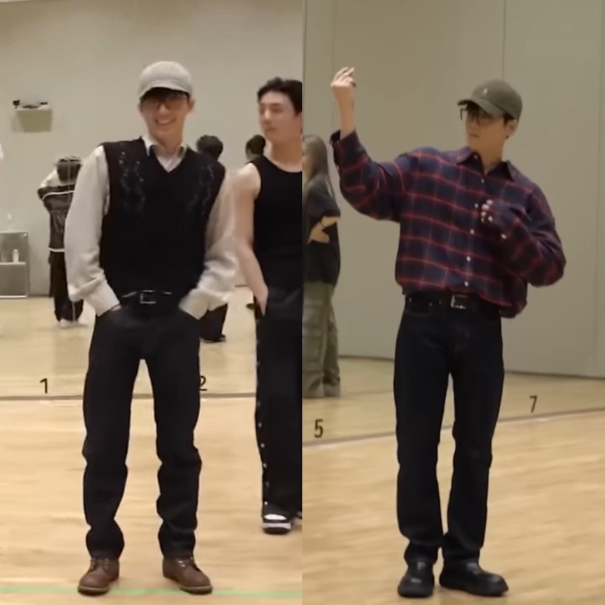 wonwoo’s practice fits 😁