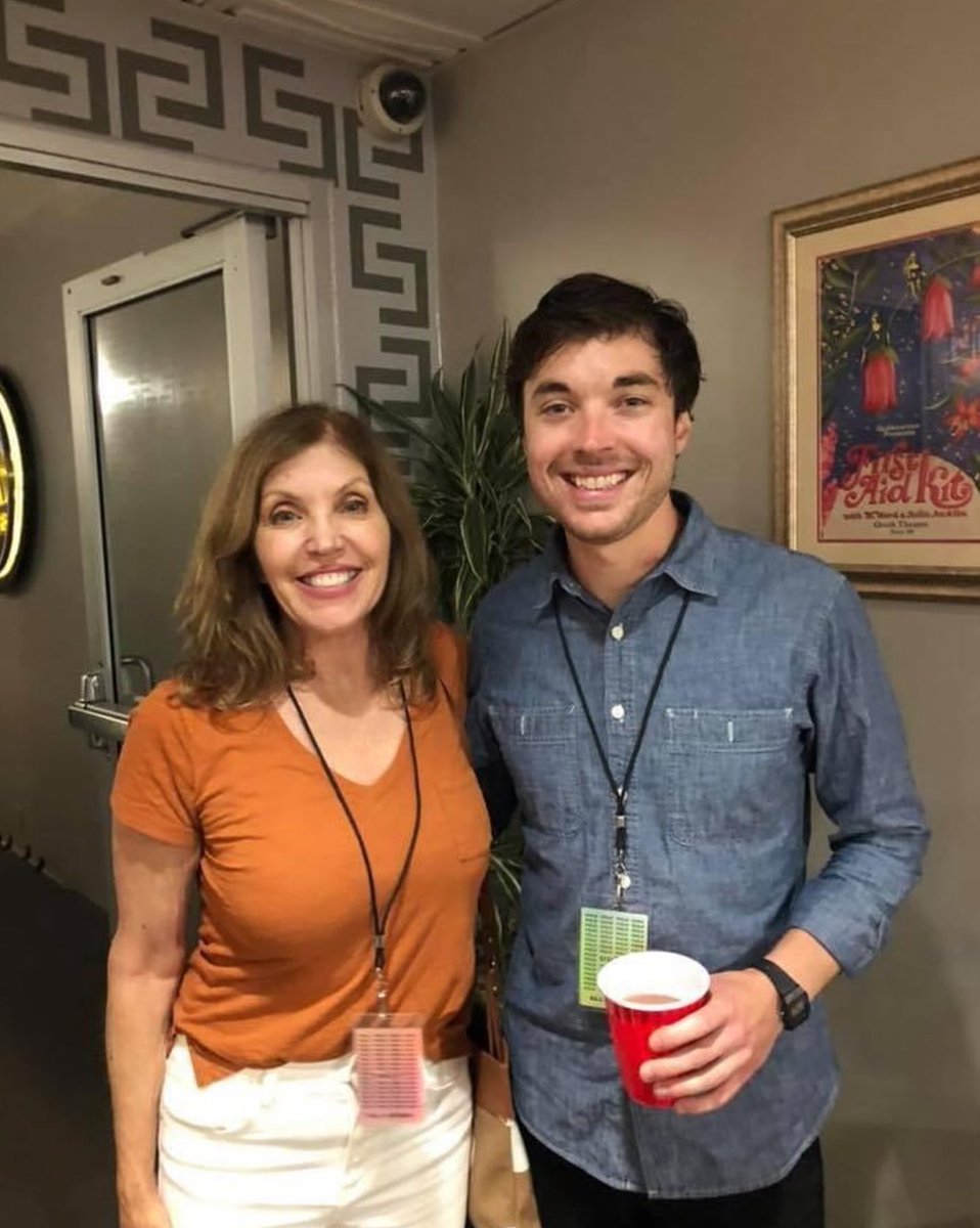 DadRocksPod's tweet photo. New episode with @abbydart out now! We talk about her life as the daughter and mother of professional musicians, being a working mom with five kids, the death of her husband, and @vulfpeck. 

Listen at https://t.co/crX6KqczXY https://t.co/BEJ3KCJc7g