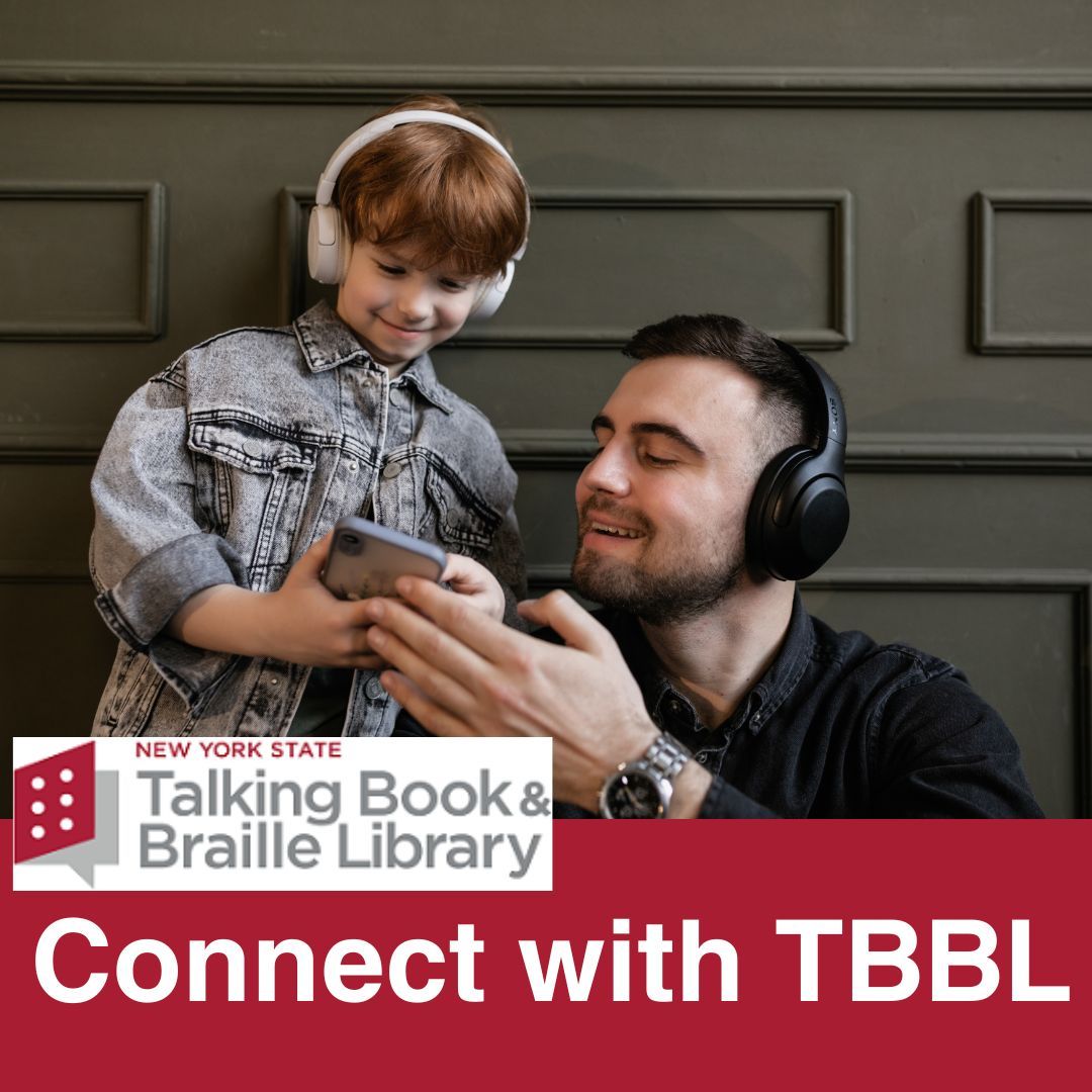 NYSLibrary's tweet photo. The NYS Talking Book & Braille Library (TBBL) is a free #LibraryService for eligible residents of upstate NY who are unable to use standard print materials due to a visual, physical, or reading disability.
For more info about TBBL services, please visit: https://t.co/NvGahzlPIk https://t.co/VsVbmSjK64