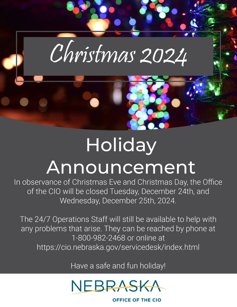 Nebraska Office of the CIO (@nebraska_ocio) on Twitter photo 