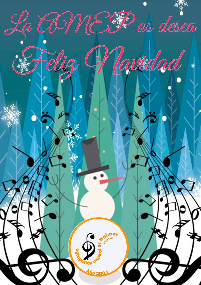 La Asociación Musical El Palmar os desea una Feliz Navidad y un próspero 2025!
<a href="/BandasEventos/">Eventos de Bandas</a> <a href="/febandasrmurcia/">Federación Bandas de Música de la Región de Murcia</a> <a href="/CESociedadesM/">CESM</a> <a href="/AytoMurcia/">Ayuntamiento de Murcia</a> <a href="/CulturaMurcia/">Cultura de Murcia</a> <a href="/enclavecultura/">EnClave Cultura</a> <a href="/murcianico79/">Antonio Hernández ©️</a> <a href="/AznarGines/">Gines Aznar</a>