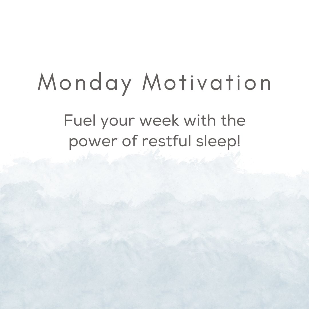 JaxSleepCenter's tweet photo. New week, fresh energy! 🌞 Remember, quality sleep fuels productivity and keeps you at your best. Prioritize rest tonight and set yourself up for a successful week ahead.

Let’s make this Monday count!

#MondayMotivation #BetterSleep #RiseAndShine #JacksonvilleSleepCenter https://t.co/RPR6p49V6L