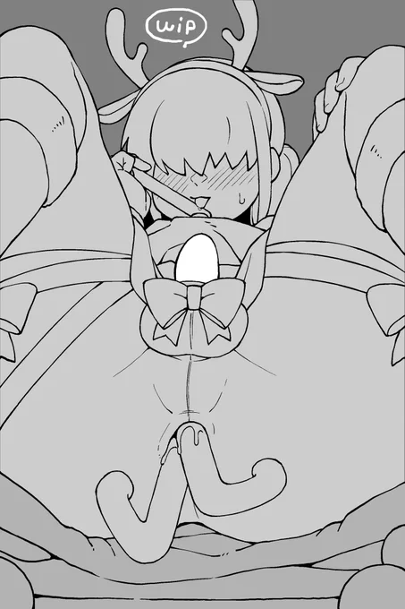 🔞wip2線画ッ!
明日シコシコ完成させます。 