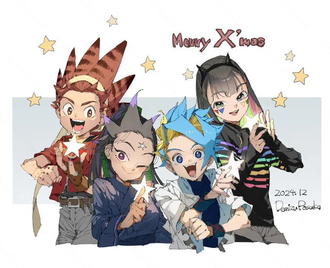 メリークリスマス #BEYBLADEX セルフFAです 
