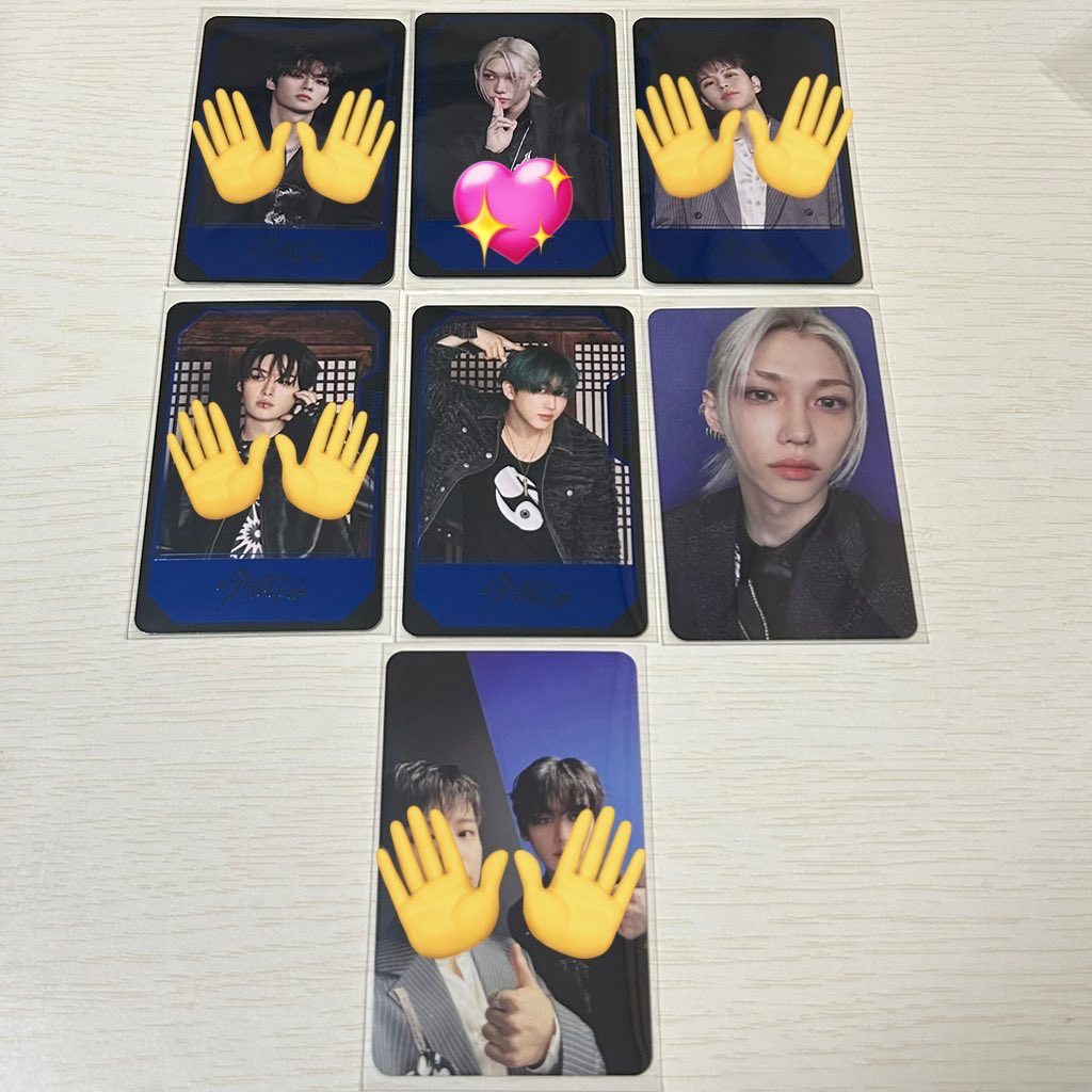 i_n_nap's tweet photo. @yongbok_315 リプありがとうございます！
交換可能です🙆‍♀️
💖のフィリックスで間違いないでしょうか？ https://t.co/UUOu1lnjYy