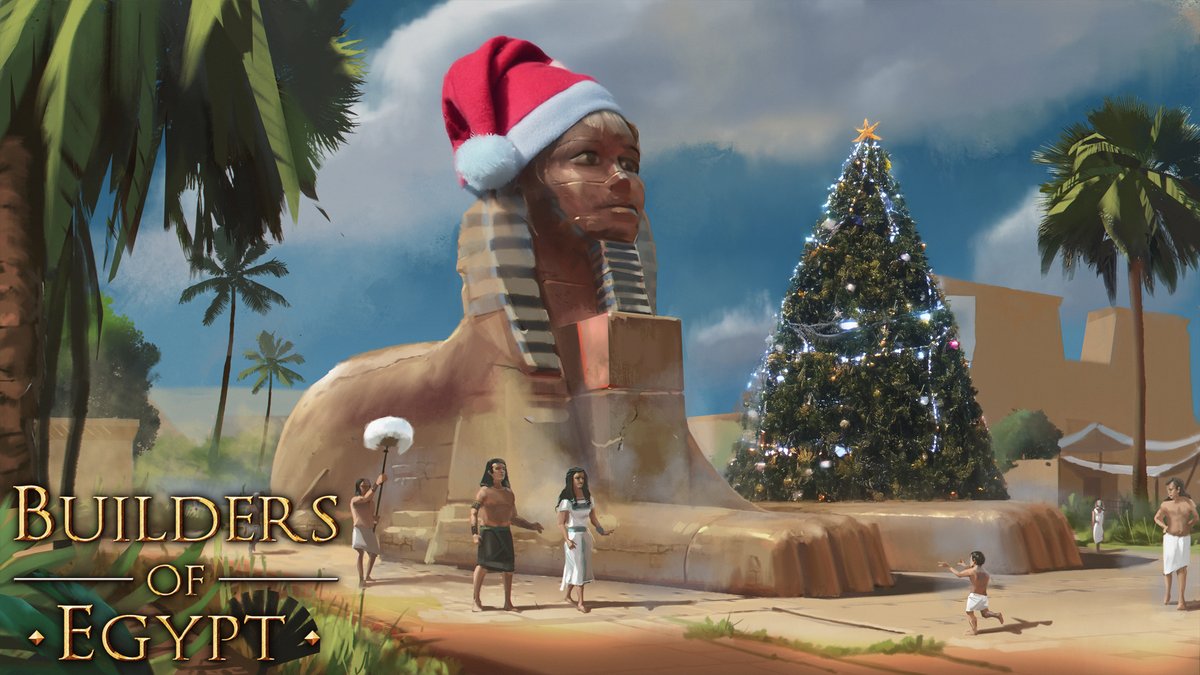 Wishing you a joyful and peaceful holiday season from all of us at Builders of Egypt! May your days be filled with warmth, happiness, and time to enjoy your favorite games. 🙌

Happy Holidays! 🎄✨