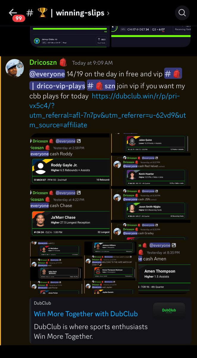 Sunday curses don’t apply to me we still gon win 🤌🏽 ✅

Stop avoiding this free munyun: discord.gg/crKyzdHk