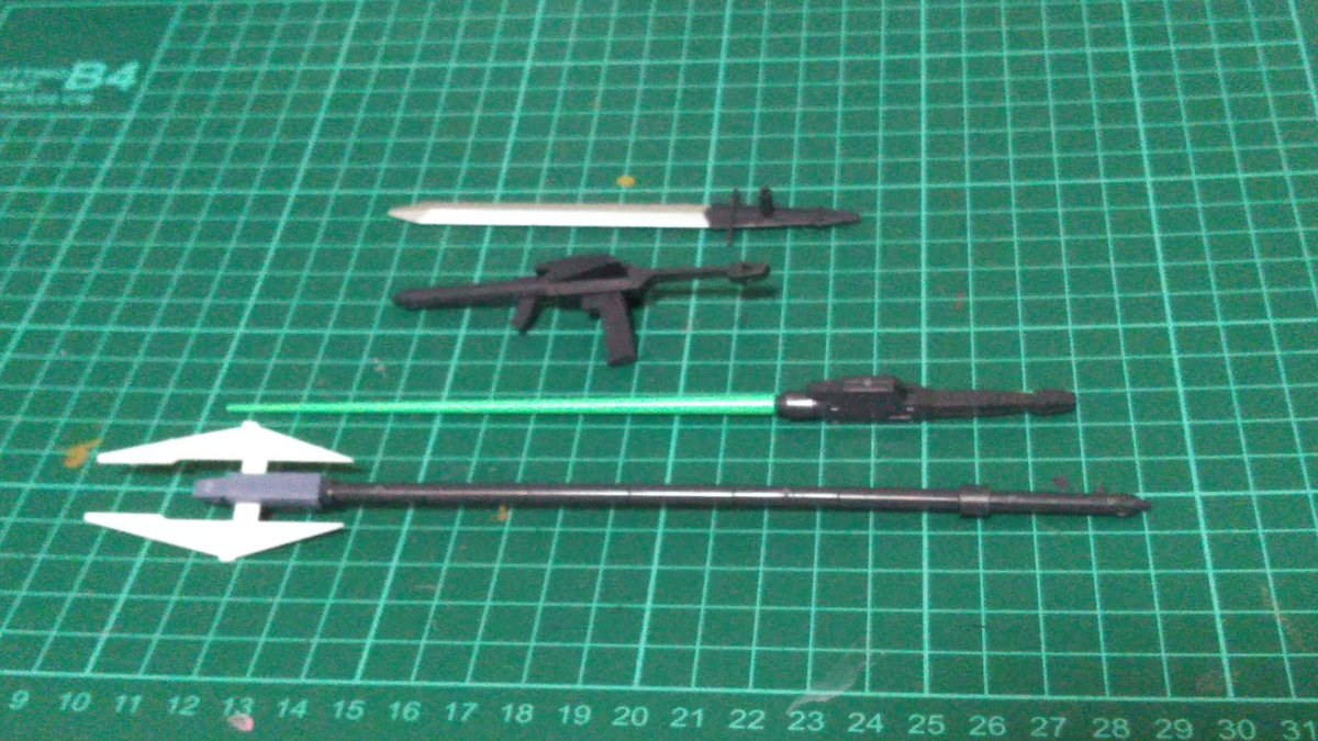 やっと作り始めた
ガラット・アームド・バリアンティ 