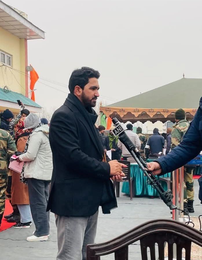Congratulations dear#shahidayoub sahab flamed young man,radio anchor &amp;bold voice of tribals for achieving ur most deserved position as assistant professor in MANU University.