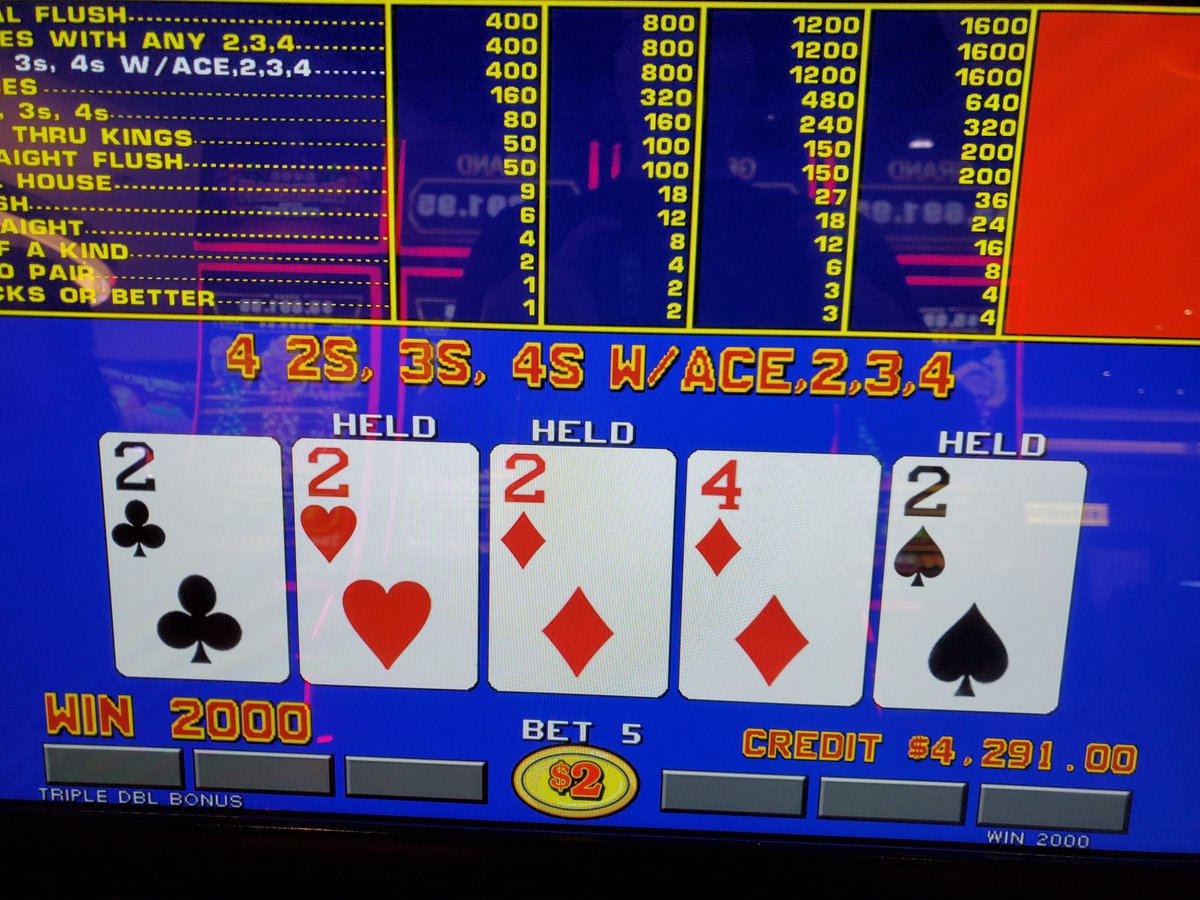 optimistic89's tweet photo. @ParlayGodJay I know Mitch loved craps. Not sure if he liked video poker but I think he blessed me with some luck. https://t.co/Qpmw4wXgd0