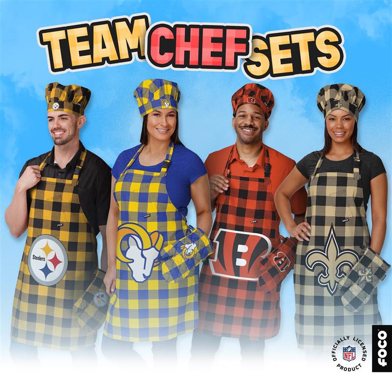🚨 GIVEAWAY TIME 🚨  
 
Tag a friend below, retweet and tell us your favorite #NFL team to be eligible to win Team Chef Set of your choice from our site! 🆓 (1 comment = 1 entry)