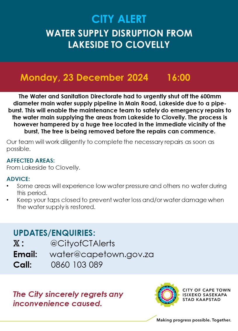 City of CT Alerts tweet media
