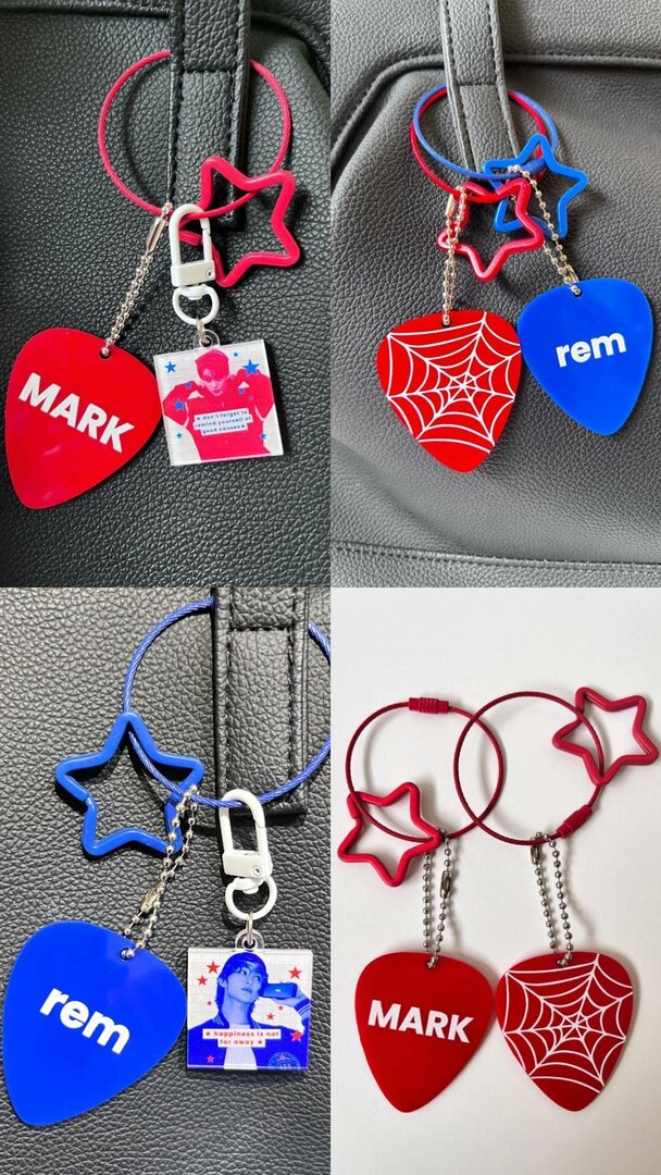markleebase's tweet photo. Hi markf! Aku restock lg ganci spidermark ini 🕷️❤💙✨ profitnya utk MOLO yaa + bonus pin + sticker set lucuww nanti aku kasih link di bawah ya 🫶 (throughlisten) https://t.co/H1CGap7Xkh