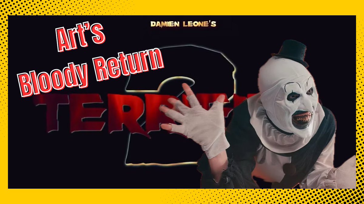 didodi_tweet's tweet image. TERRIFIER 2 - A Fearsome Achievement

#Terrifier2 #ArtTheClown #Horror #Movie #Review

youtu.be/sqEeAsAk_WI