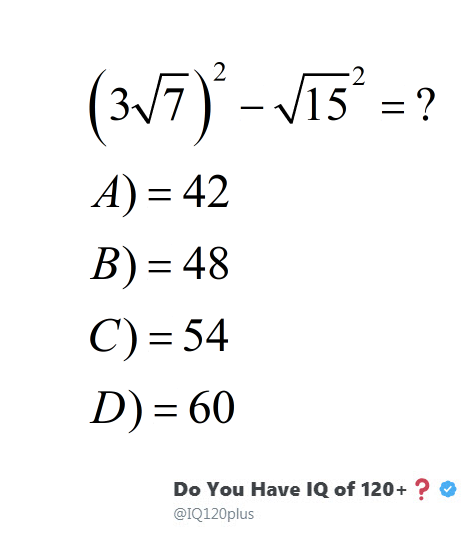 Do You Have IQ of 120+❓ tweet media