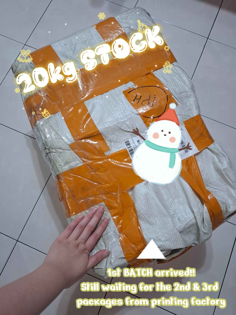 wanko726_twt's tweet photo. 【✨1st Batch Stock arrived✨】
The packages are arriving in three batches, and I’m happy to share that the first batch (20kg of cards) has already reached me! 🎉 I’ll work as quickly as I can to pack everything and start shipping them out to you soon. 

Thank you so much for your patience and support—it really means a lot to me! I’ll keep you updated on the progress. 🥳💪💪