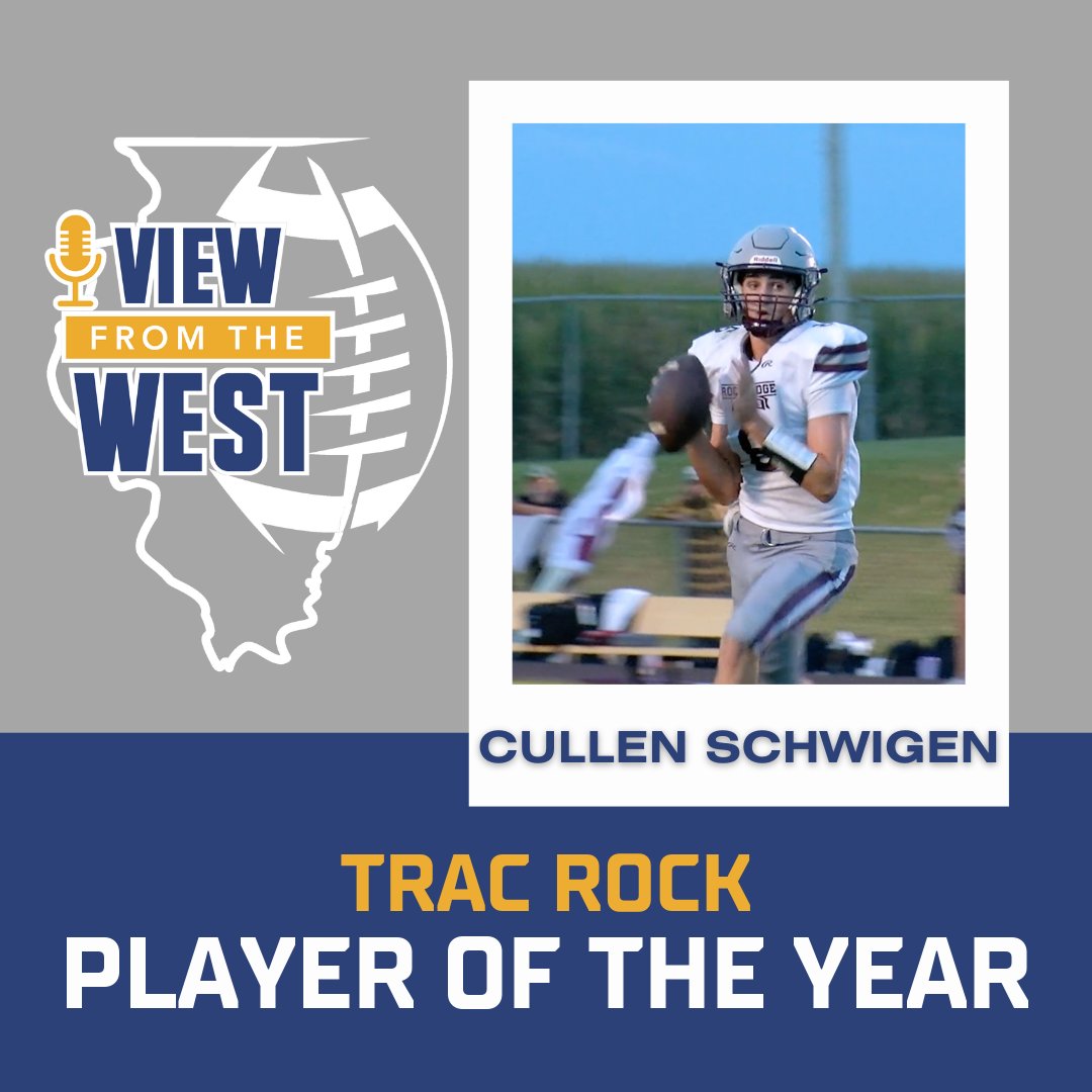View From The West (@viewfromwestpod) on Twitter photo View From The West's TRAC Rock Player of the Year for 2024:
<a href="/RockridgeFootb1/">Rockridge Football</a> QB <a href="/cullenschwigen/">@CullenSchwigen</a> View From The West's TRAC Rock Player of the Year for 2024:
<a href="/RockridgeFootb1/">Rockridge Football</a> QB <a href="/cullenschwigen/">@CullenSchwigen</a>