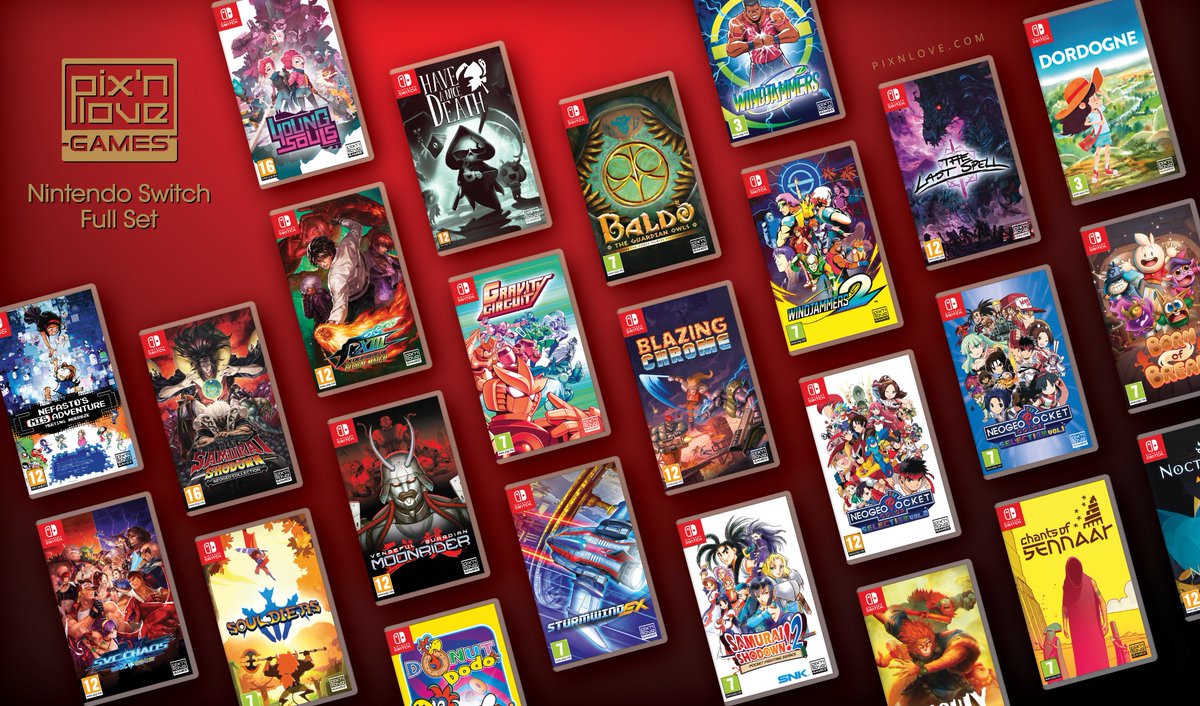 Editions Pix'n Love (@pixnlove) on Twitter photo 🎅 CALENDRIER DE L'AVENT 🎅
Tentez de remporter l'intégralité du catalogue #NintendoSwitch PIX'N LOVE GAMES !
➡️ RT + Like
➡️ Follow <a href="/Pixnlove/">Editions Pix'n Love</a>
👉 Tirage au sort le 30 décembre. 🎅 CALENDRIER DE L'AVENT 🎅
Tentez de remporter l'intégralité du catalogue #NintendoSwitch PIX'N LOVE GAMES !
➡️ RT + Like
➡️ Follow <a href="/Pixnlove/">Editions Pix'n Love</a>
👉 Tirage au sort le 30 décembre.