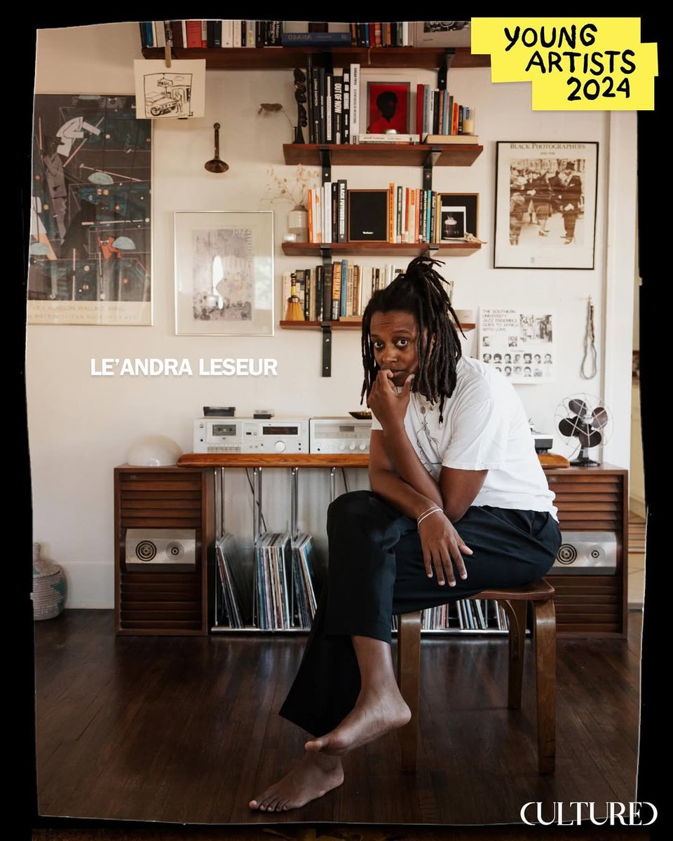 SCADdotedu's tweet photo. Congratulations to #SCADalum Le'Andra LeSeur (B.F.A., photography, 2014) for being named to @CulturedMag's 2024 Young Artists List! 🌟 https://t.co/HczekEiydJ