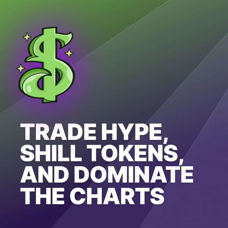 shilltimedotfun's tweet photo. Ready to rule the meme game? Shill your token, trade the hype, and dominate the charts with Shilltime.
Degens, this is your kingdom. Let’s get it.
#ShillTime #CryptoDegens https://t.co/jf5UQwfX5I