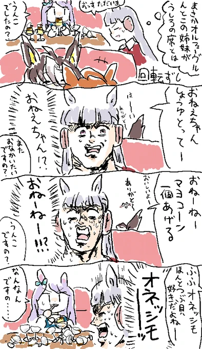 回転寿司 ② #ウマ娘 
