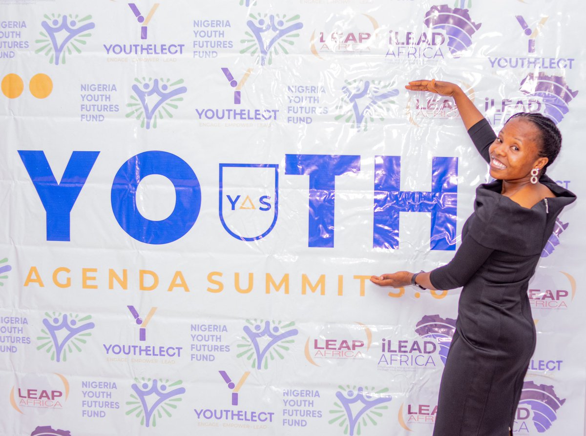 ilead4africa's tweet photo. It’s the holiday season! 🎄 Relive the amazing moments from the #YouthAgendaSummit 3.0, where youth voices united for a brighter future. Let’s keep the spirit of leadership &amp; inclusion alive as we celebrate!

#iLeadAfrica #YouthElectProject #YouthElectNG #TheAgendaSummit #YAS2024 https://t.co/JVlC9oJvwu