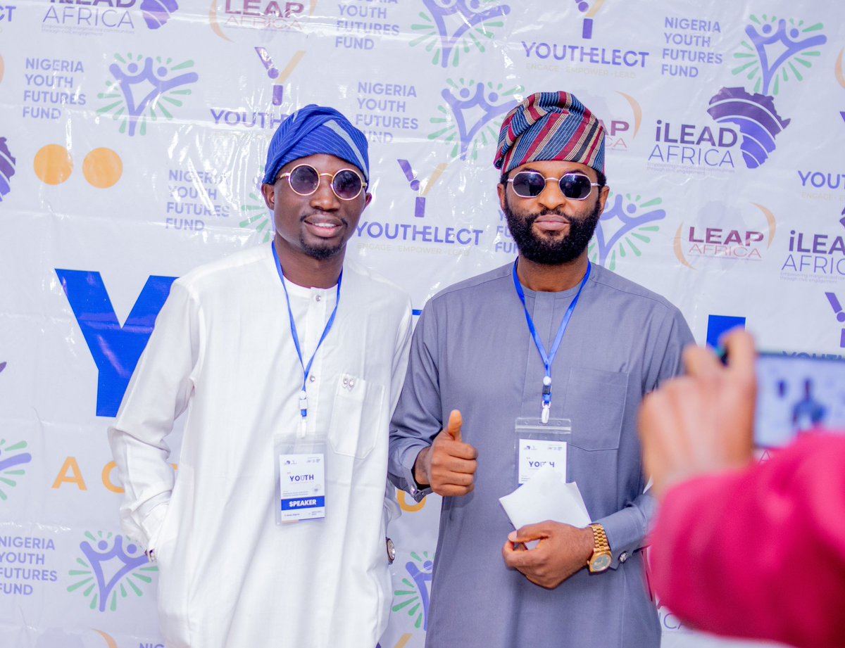 ilead4africa's tweet photo. It’s the holiday season! 🎄 Relive the amazing moments from the #YouthAgendaSummit 3.0, where youth voices united for a brighter future. Let’s keep the spirit of leadership &amp; inclusion alive as we celebrate!

#iLeadAfrica #YouthElectProject #YouthElectNG #TheAgendaSummit #YAS2024 https://t.co/JVlC9oJvwu