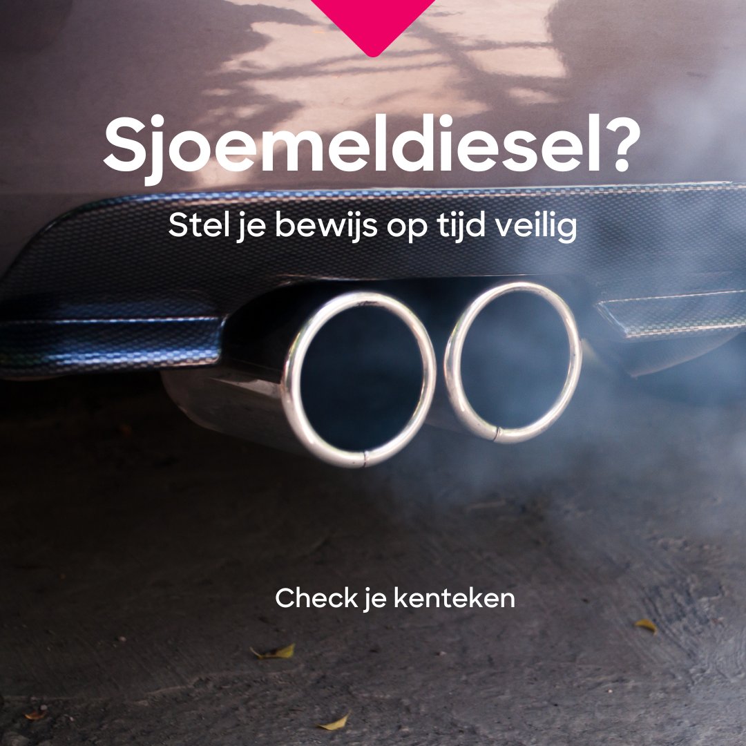 🚗 Heb of had jij een sjoemeldiesel? Let op!
Kocht je langer dan 9 jaar geleden een diesel van Citroën, Opel, Peugeot, Volkswagen, Audi, Skoda of Seat? Stel je bewijs nu veilig!
Gratis en eenvoudig via DigiD bij de RDW.
👉 consumentenbond.nl/nieuws/2024/co…
#Sjoemeldiesel