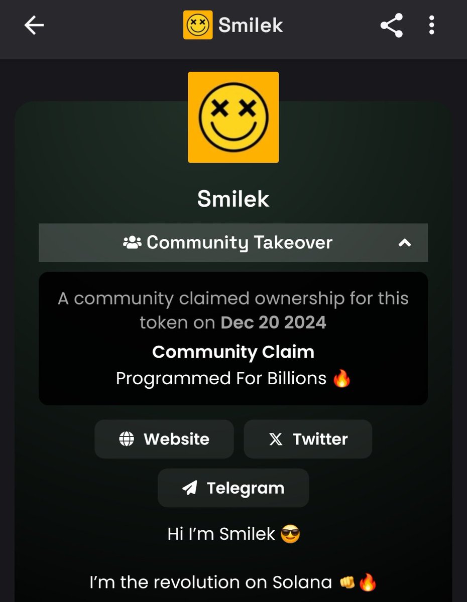 rene_parada's tweet photo. @EstebanAros8 @BitcoinMagazine Time to have a big $SMILEK https://t.co/MhThtwP5OH