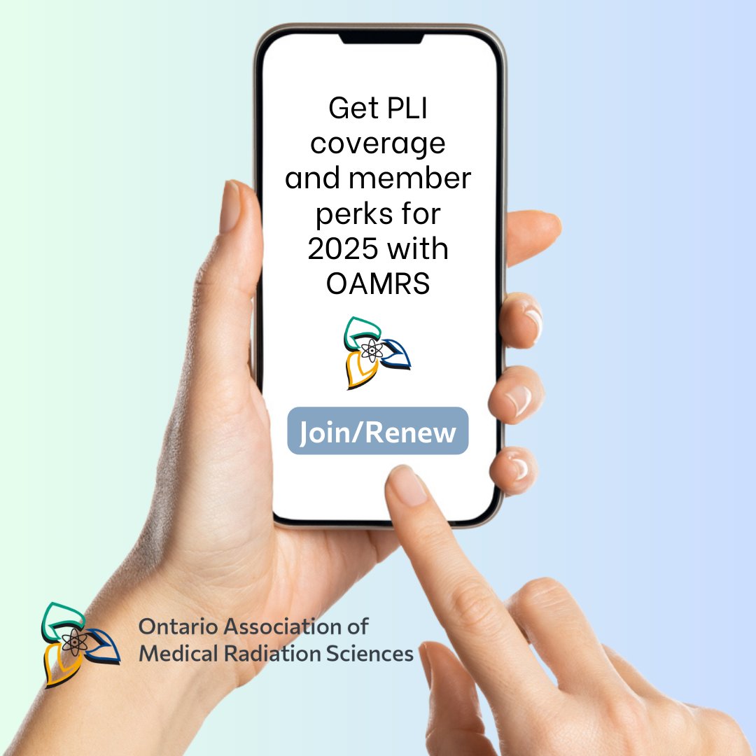 OAMRS1's tweet image. Secure your OAMRS membership for 2025 by December 31 to maintain PLI coverage throughout the year. Existing members visit oamrs.org/renewnow to renew. #MRTproud #DMSproud

New members click here to join in 2025: bit.ly/446U8KH