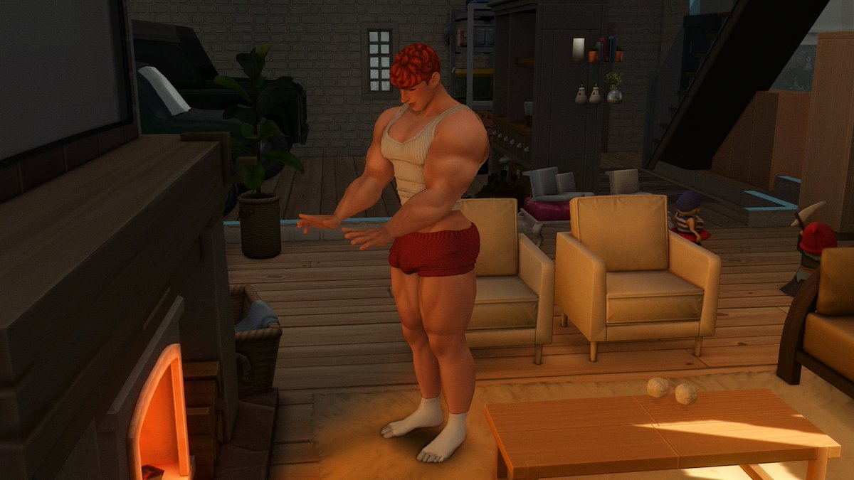 오랜만에 심즈 켰는데
정말 마음이 따뜻해지는 게임입니다