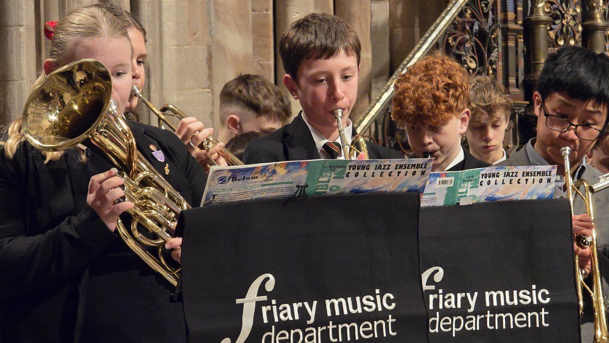 friaryschool's tweet image. A multitude of instruments and age groups coming together in harmony...