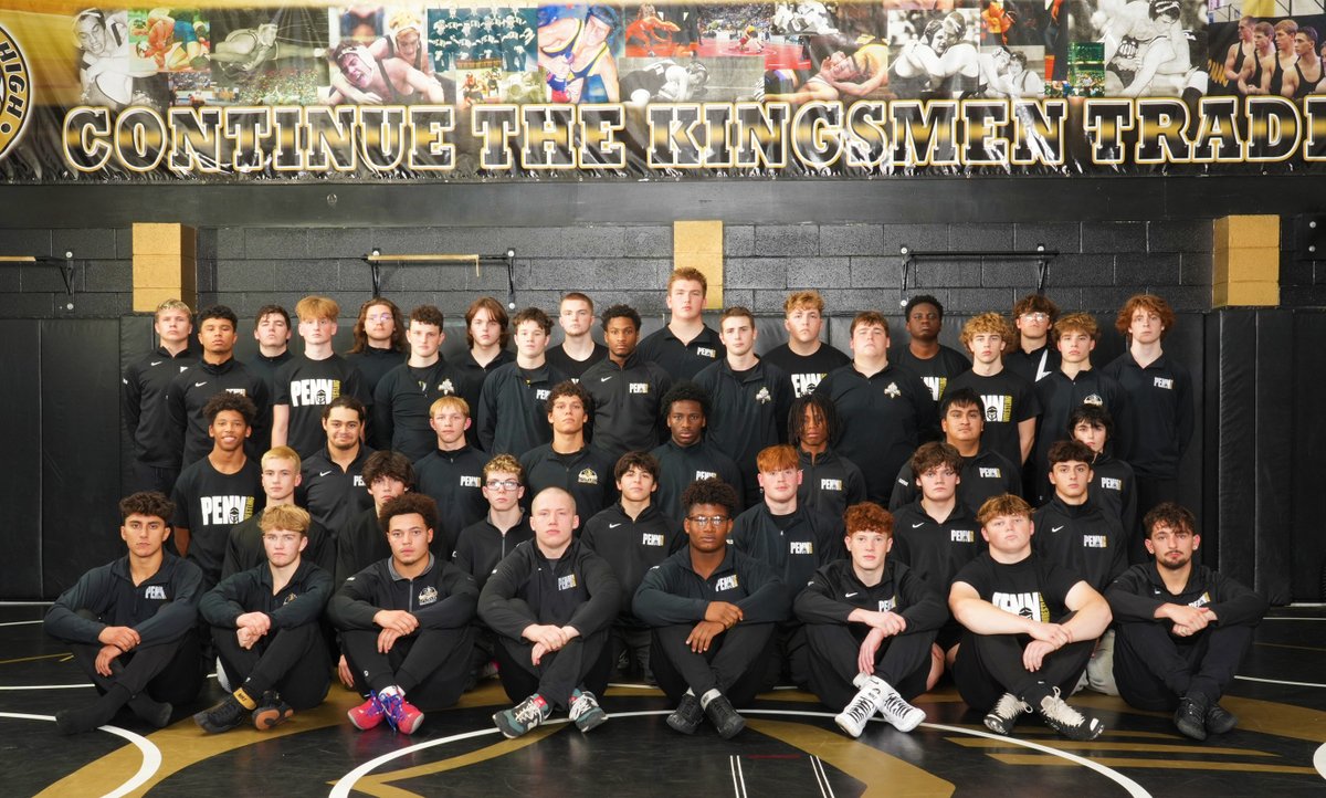 The_Pennant's tweet photo. BOYS WRESTLING: Penn wins all five of its matches at the Henry Wilk Invite !!!!!
Angelo Vargo, Leo Santiago and Vinny Freeman each post a 5-0 record for the Kingsmen.
Kingsmen results: https://t.co/zch7hz7Wlu https://t.co/IFCCL7cdGV