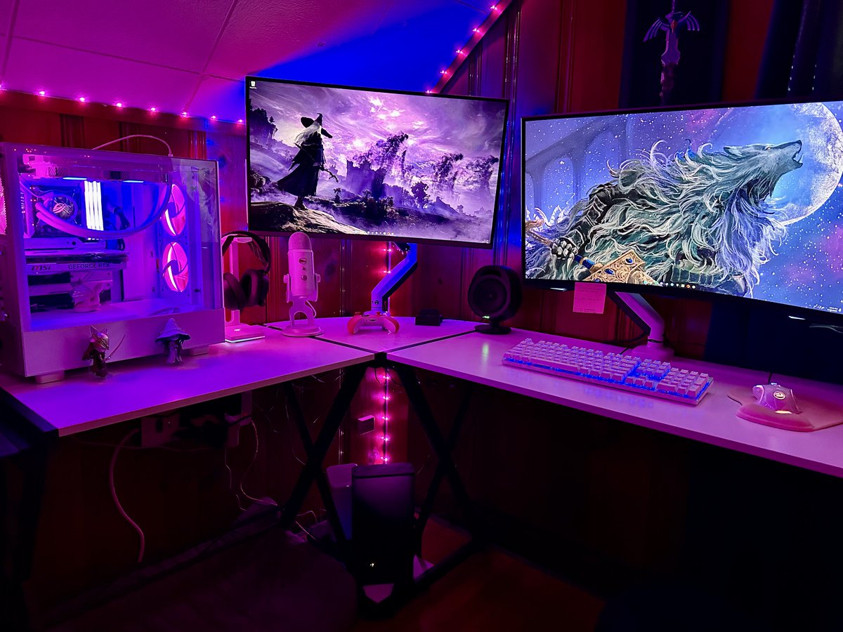 cheyrassic's tweet image. moved the game room upstairs and changed the theme to express my hype for more Elden Ring! 🫶🏼