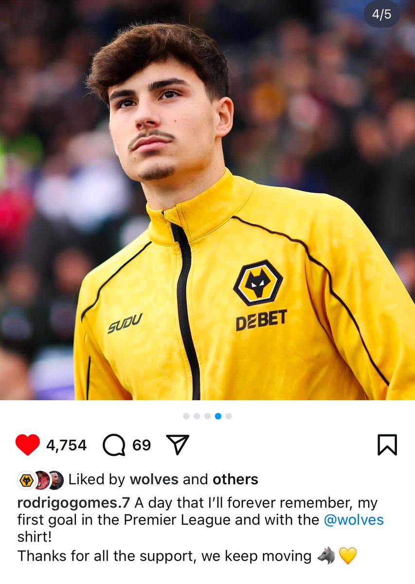 wlwpod's tweet photo. Yes Rodrigo! 🧡🖤
#Rodrigol #wwfc #leiwol https://t.co/o0lR3F6itr